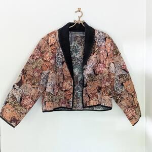 Vintage Tapestry Cat Jacket • Whimsycore 90s New Identity